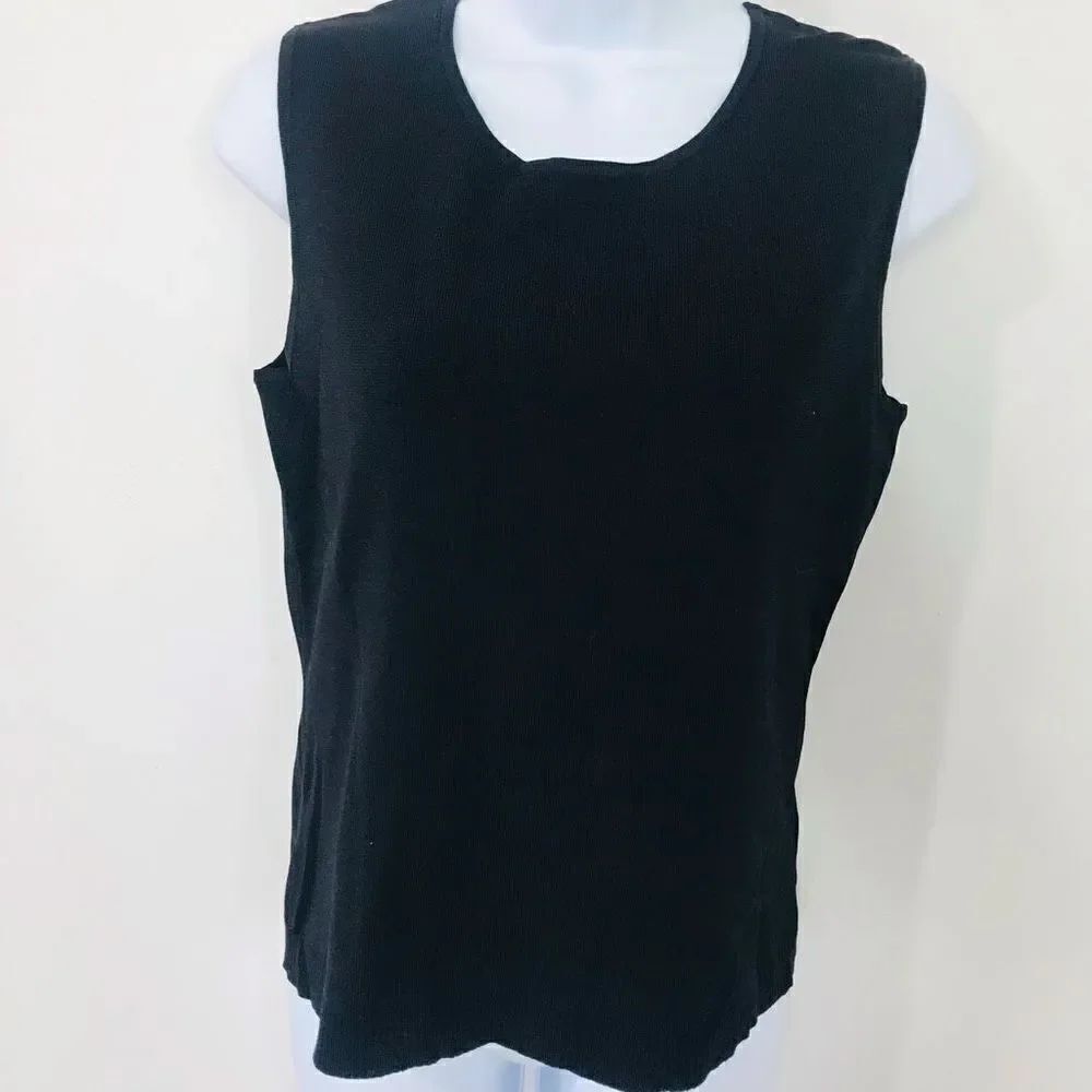 Cable & Garage sleeveless blouse size L…..S19